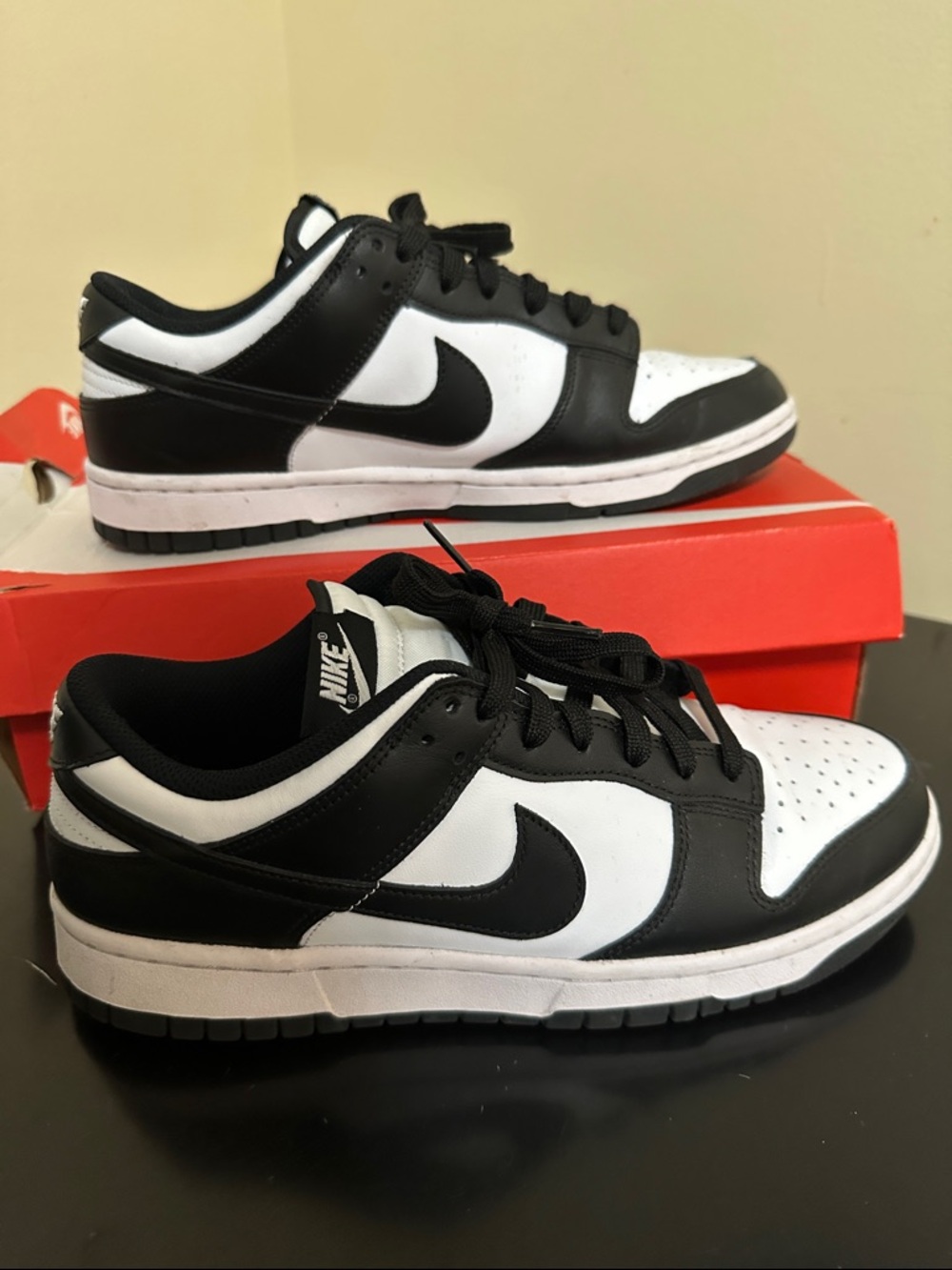 Nike Dunk Black and White W10.5